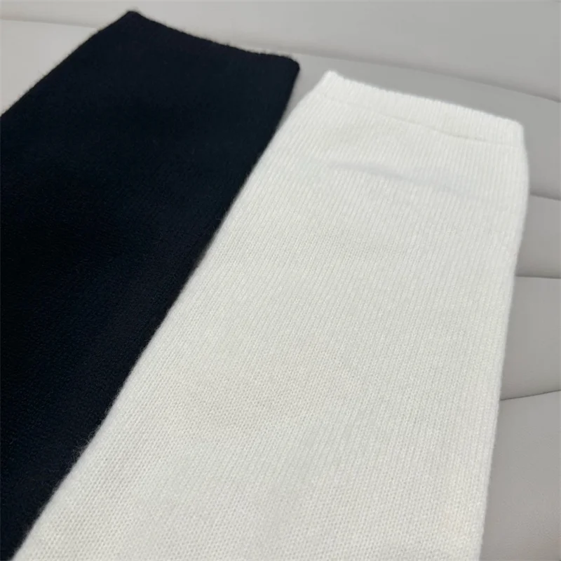 Women's sweater New elastic knitted slim fit long sleeved top for autumn 2025 Wool blend pullover pullover Women's turtleneck