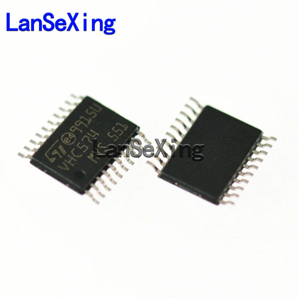 Pantalla de seda, Chip lógico de TSSOP-20, 74VHC574TTR, TC74VHC574, VHC574
