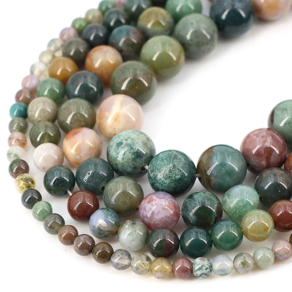Natuursteen Kralen Blauw Tijgeroog Kristal Amethist Rozenkwarts Edelsteen Kraal voor Sieraden Maken Armband Ketting 4/6/8/10MM