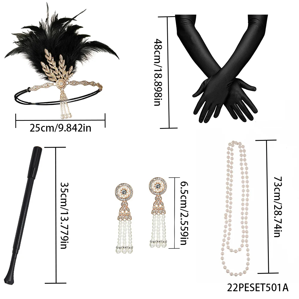 

PESENAR Это набор аксессуаров в винтажном стиле с перчатками для головных уборов и т. д., идеально подходящий для винтажных тематических мероприятий