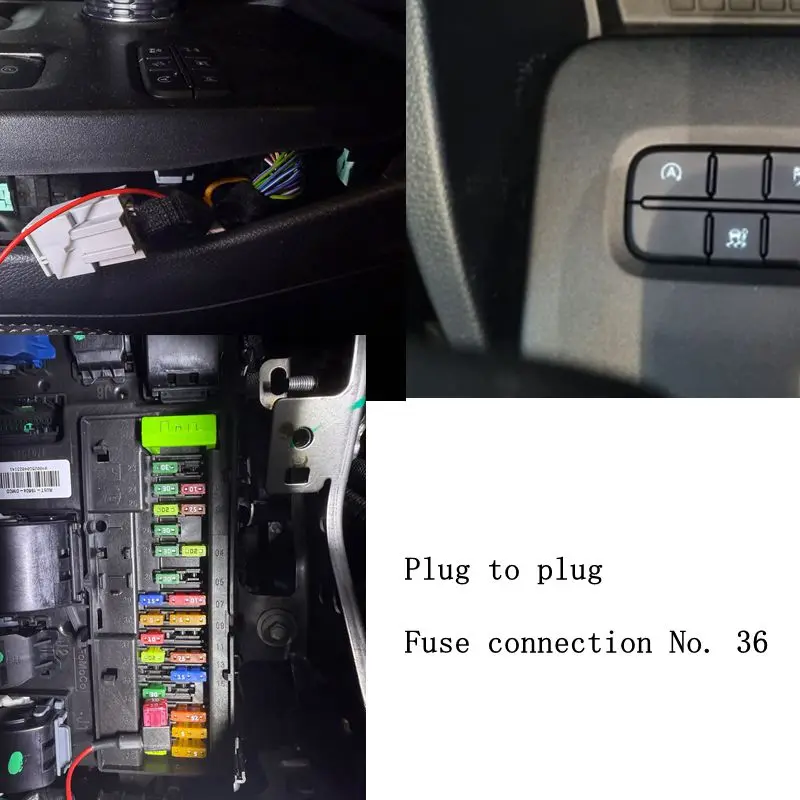FOR Ford Ranger Raptor Everest 2023-2026 Auto Stop Start Engine System Eliminator Off Close Canceller Control Sensor Plug Cable