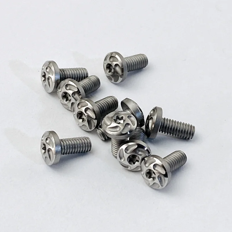 Swayboo 1 Set Stainless Steel T8 Torx Head Screw Home DIY Knife Handle Screws Accessories for CZ 75 Grips S SP-01