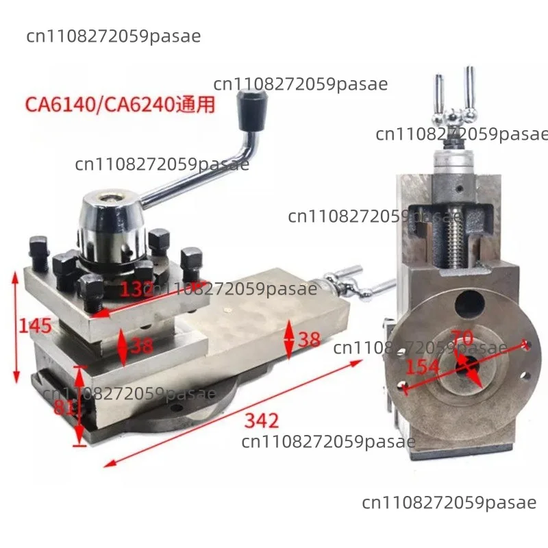 Machine Tool CA6140 CA6150 CA6240 Lathe Tool Holder Assembly Small Pallet Tool Tower Lathe