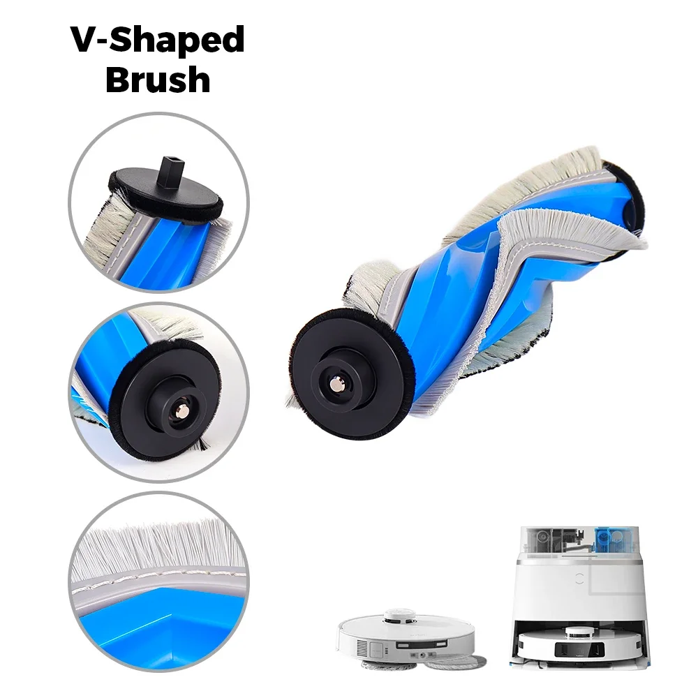 Main Roller Brush Part For ECOVACS DEEBOT T30 T30 Pro T30S T30 Omni T30 Pro Omni T30S Combo N20 plus Yeedi M12 Pro+ Robot Vacuum view 3