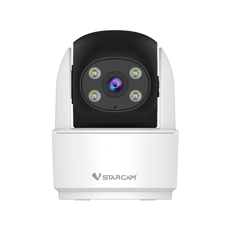 Cámara IP Domo PTZ Inalámbrica Vstarcam O-Kam APP 2MP 1080P Bluetooth a Todo Color con Detección Humanoide por IA para Seguridad en el Hogar y Monitoreo CCTV