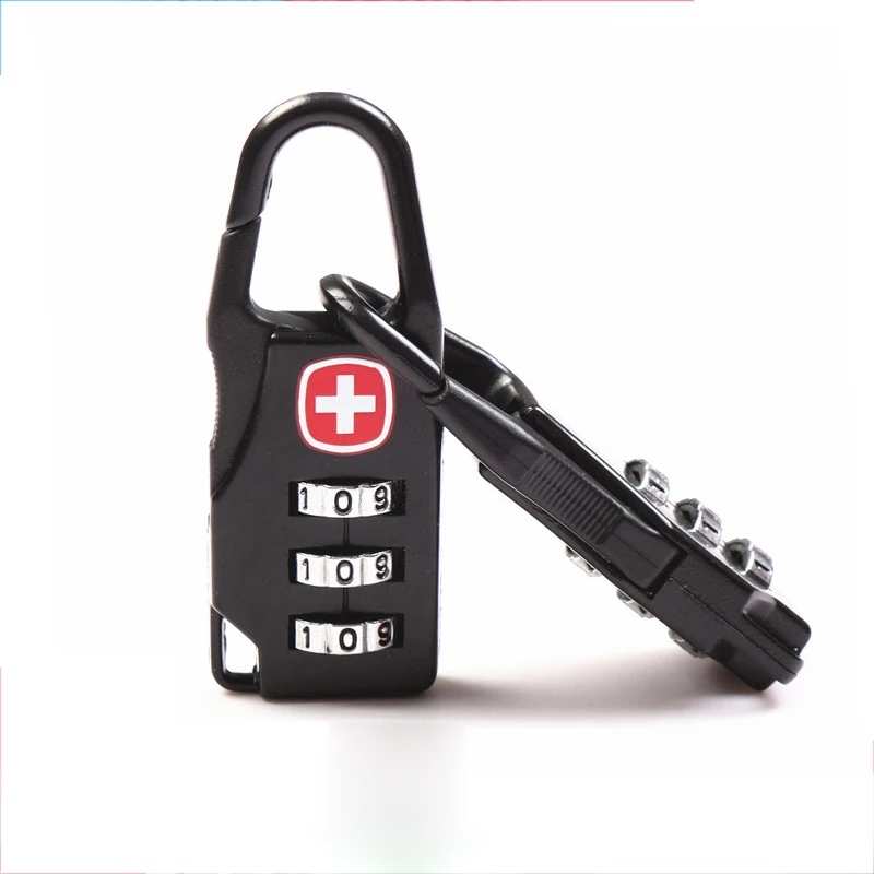 2Hot-Selling Multi-Purpose Combination Lock Secure Metal Padlock for Luggage Backpacks Car Covers Kids Bags Mini Anti-Theft Lock