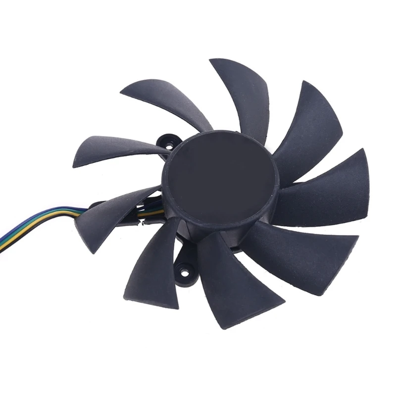 1 Pair 4Pin Cooler Fan for GeForce 1660 2060 2070 Video Graphics Card Cooling Fan