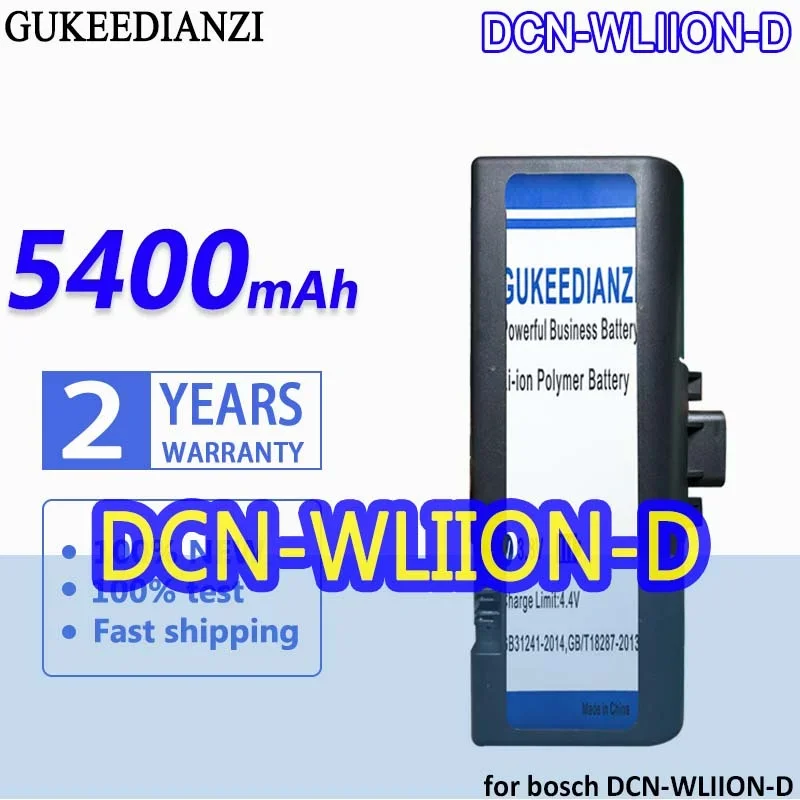 

High Capacity GUKEEDIANZI Battery DCNWLIIOND 5400mAh for bosch DCN-WLIION-D Wireless conference microphone