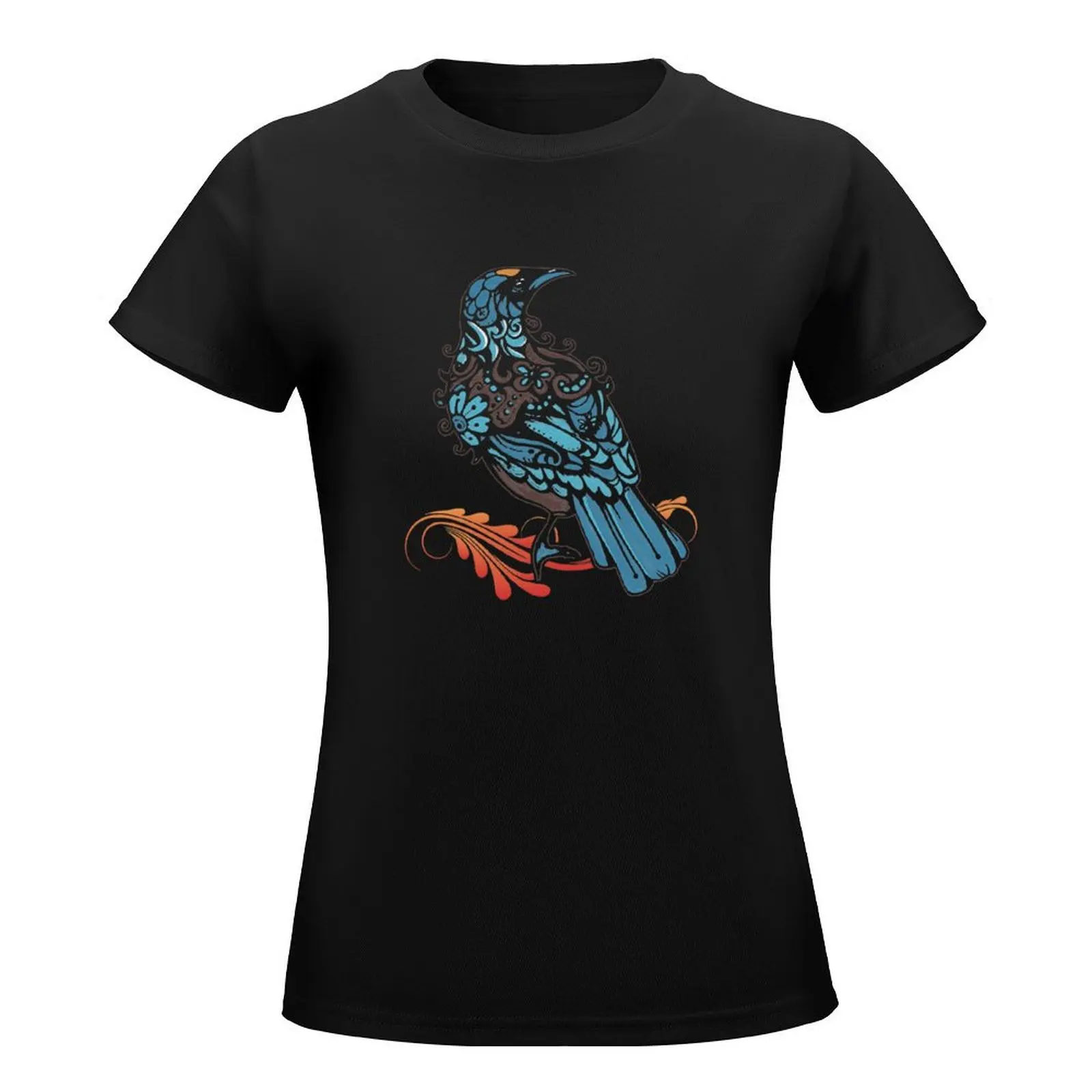 New Zealand Tui T-Shirt oversized shirts graphic tees Women's summer blouses 2024