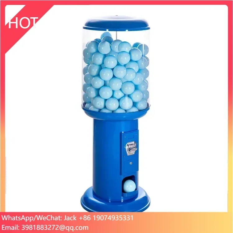 آلة بيع تنس الكرة والدبابيس البلاستيكية الحلزونية الكبيرة Gashapon