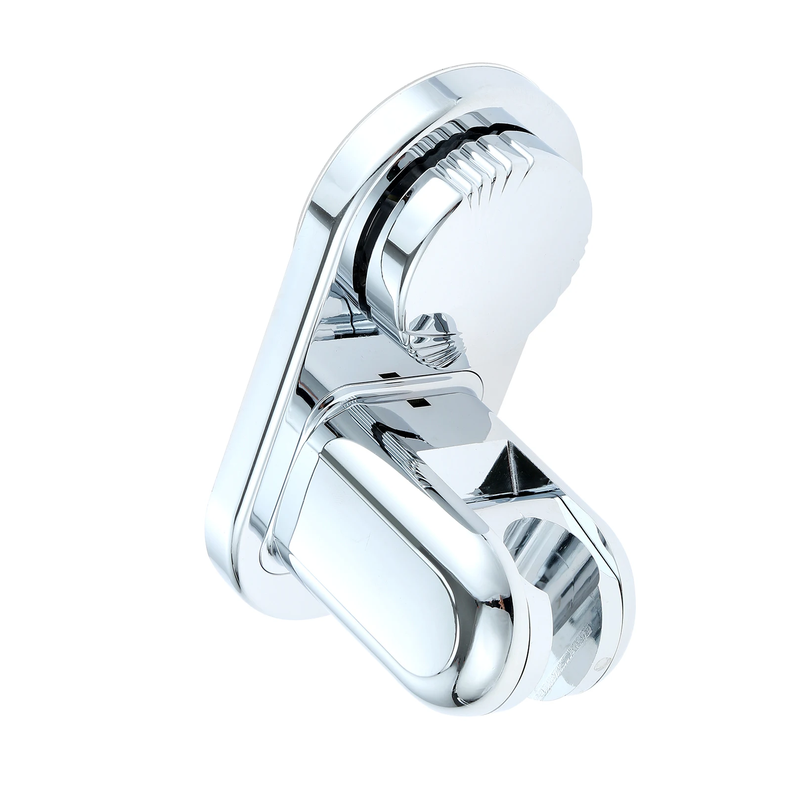 Suporte de chuveiro portátil ajustável, montagem na parede, ventosas, ABS rotação de 360 °, suporte do banheiro, base de fixação, 5 posições