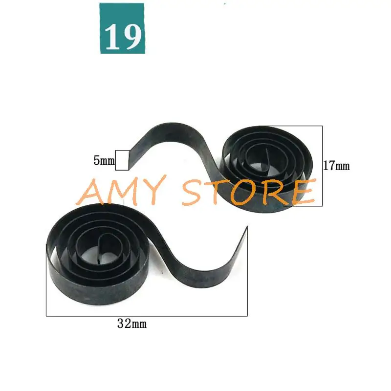 Soporte de cepillo de carbono para reparación, resorte helicoidal para Makita 9553 100 Hida 604, amoladora angular Dragon 19, taladro eléctrico Bosch 26, martillo, 4 Uds.