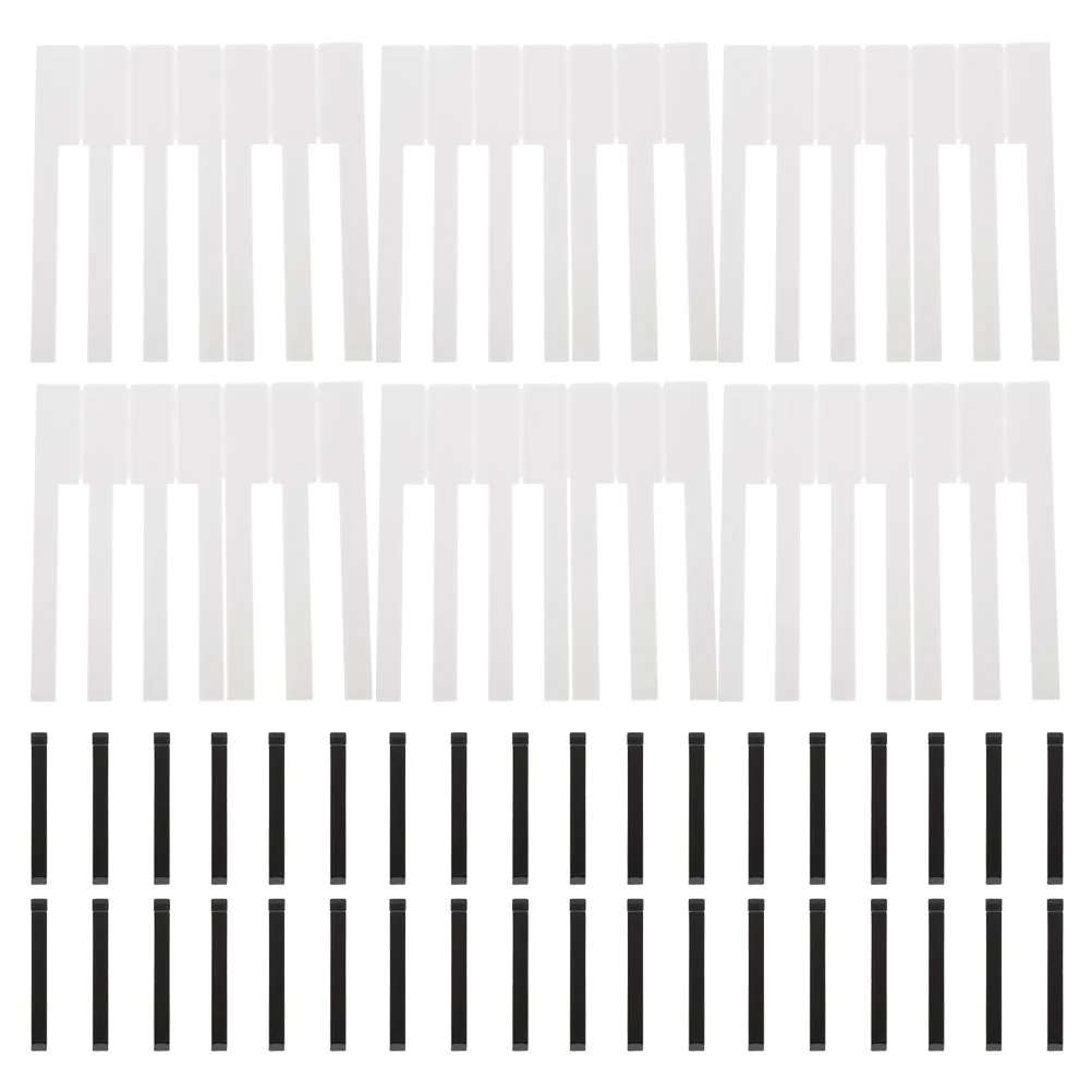 

88 Pcs Piano Keys Repairing Keytops Replace Supplies Musical Instrument Tools Keyboard Gadgets Plastic