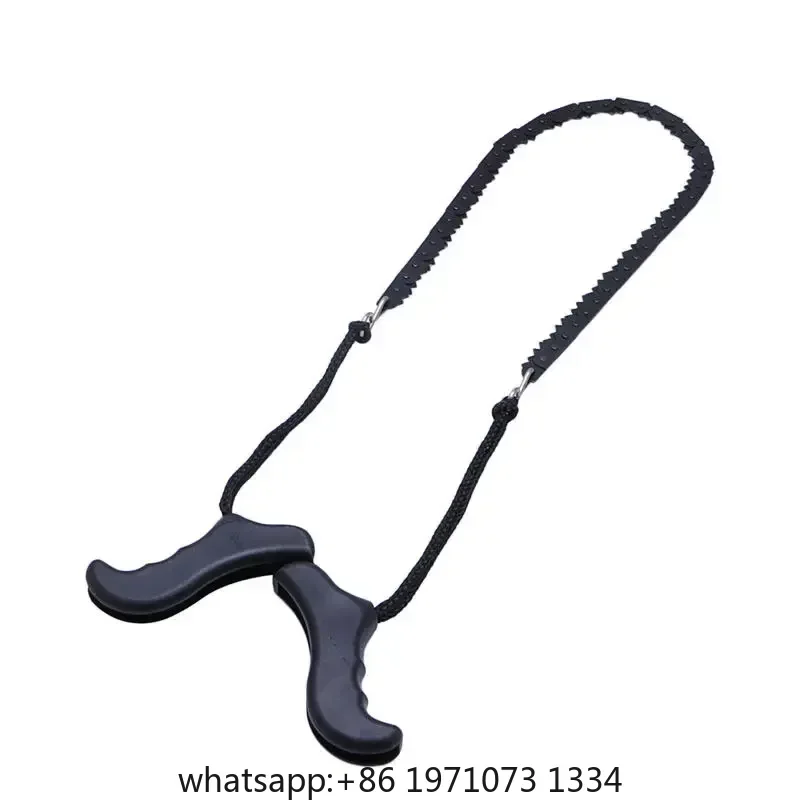 Woodworking Pocket Hand Chainsaw Manganese Survival Wire Saw for Outdoor Camping Hiking Hunting Fishing Cutting Tool