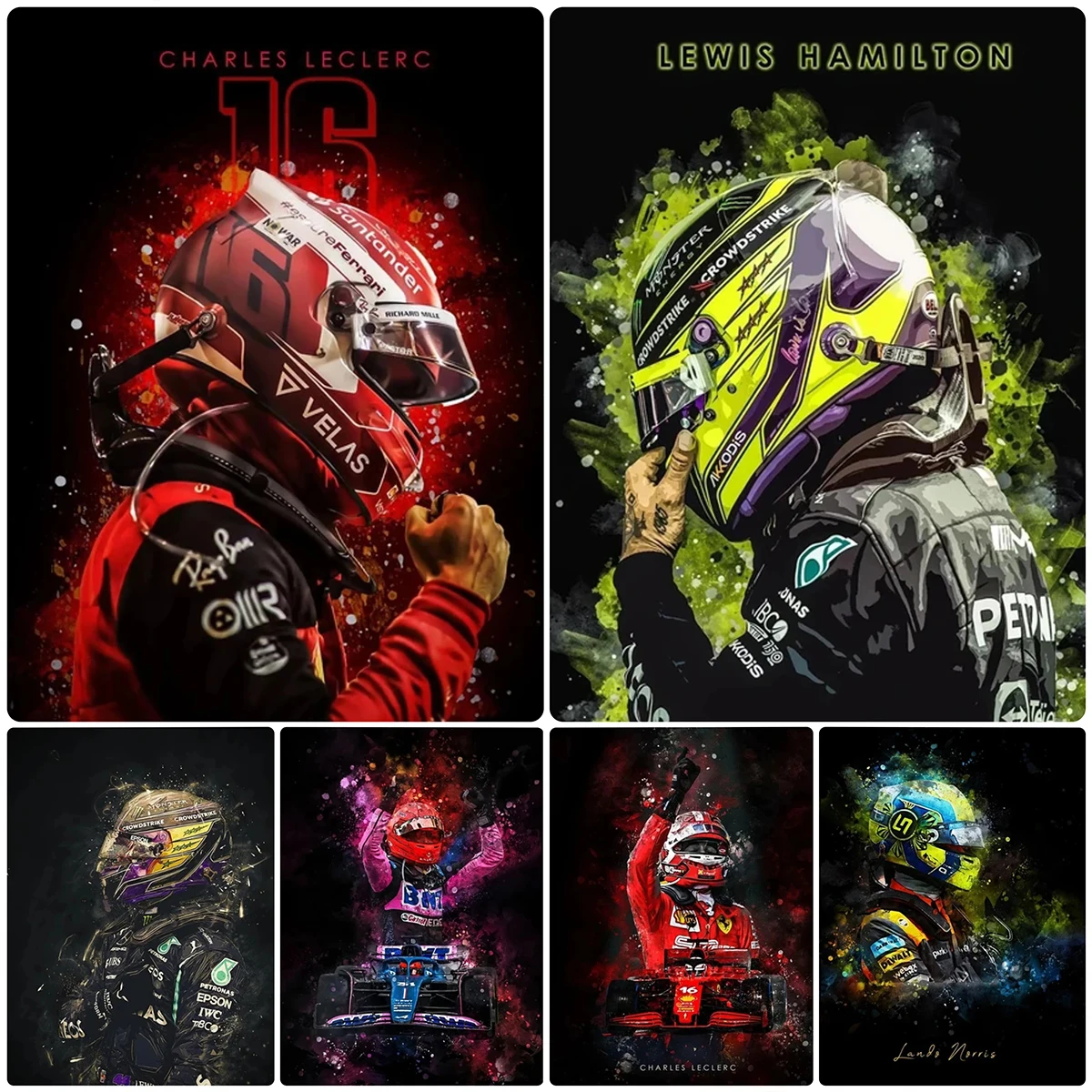 5D Diamond Painting F1 Formula 1 Racer Legend Cross Stitch Kits Rhinestone DIY Diamond Mosaic Handmade Art Home Decor