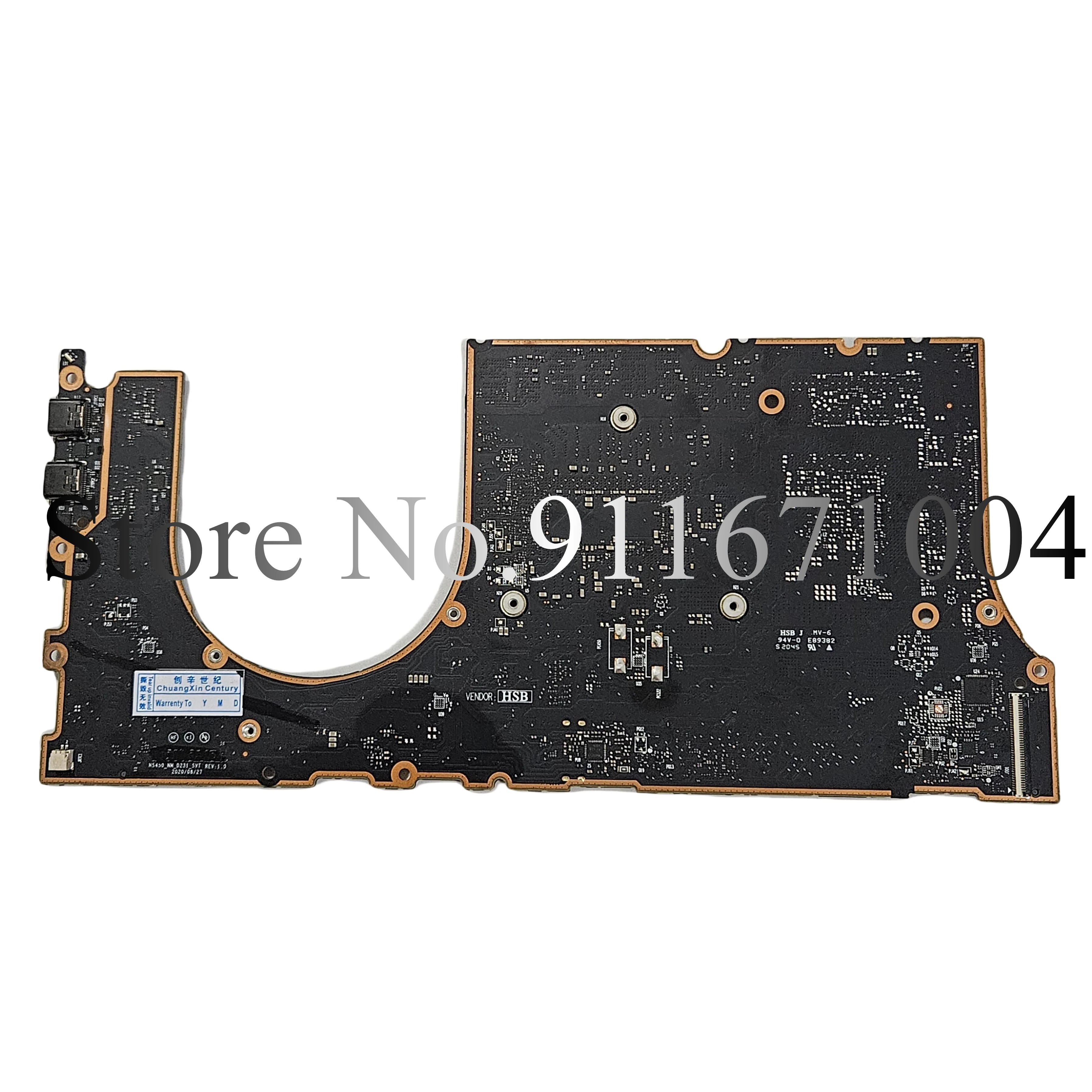 Imagem -02 - Placa-mãe Portátil para Lenovo Yoga Slim Hs450 Nmd231 Nm-d231 Pro14ihu5 Cpu I5-11300h I7-11370h Ram 8g 16g 5b21c22598