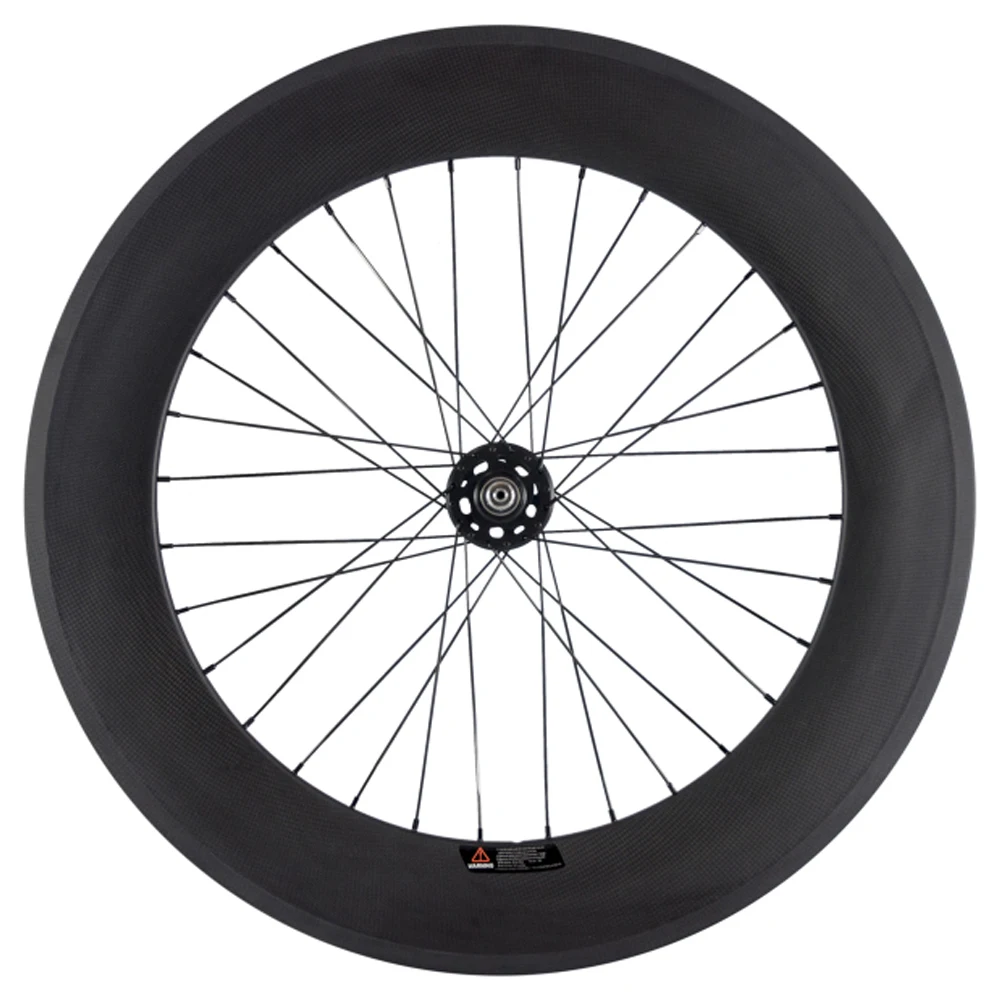 Single Speed Carbon Track Wheels for Road Bicycles, 700C High-end Bike Wheel, Clincher Track, Fixed Gear, 88mm