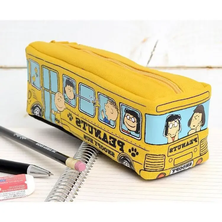 Snoopy Pencil Pouch Kids Kawaii Cartoon Anime Pencil Bag Children Cute Pencil Case Child School Supplies Birthday Gifts Toys