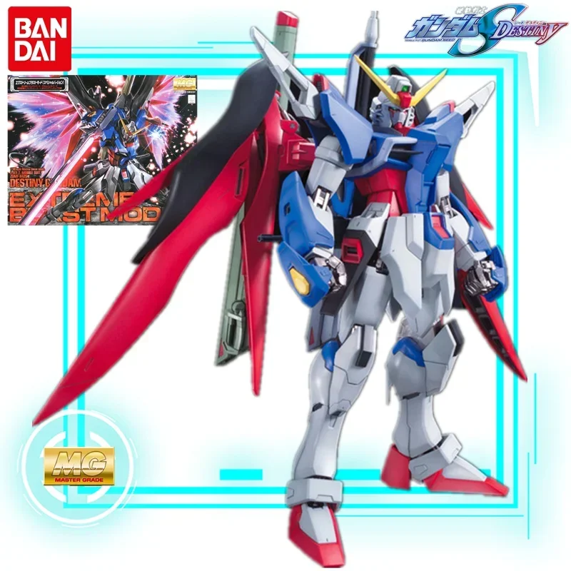 MG 1/100 Bandai Genuine Action Figure Japan Anime Mobile Suit Gundam ZGMF-X42S DESTINY Gundam Assemble Toy Collectible Model