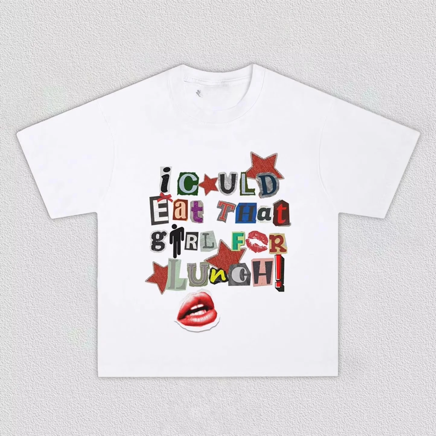 Billie Eilish Muster-Sommer-T-Shirt, bedrucktes Muster-T-Shirt, Y2K, locker, beliebt, Street-Casual, bequem, kurzärmeliges Hemd – Detail 9