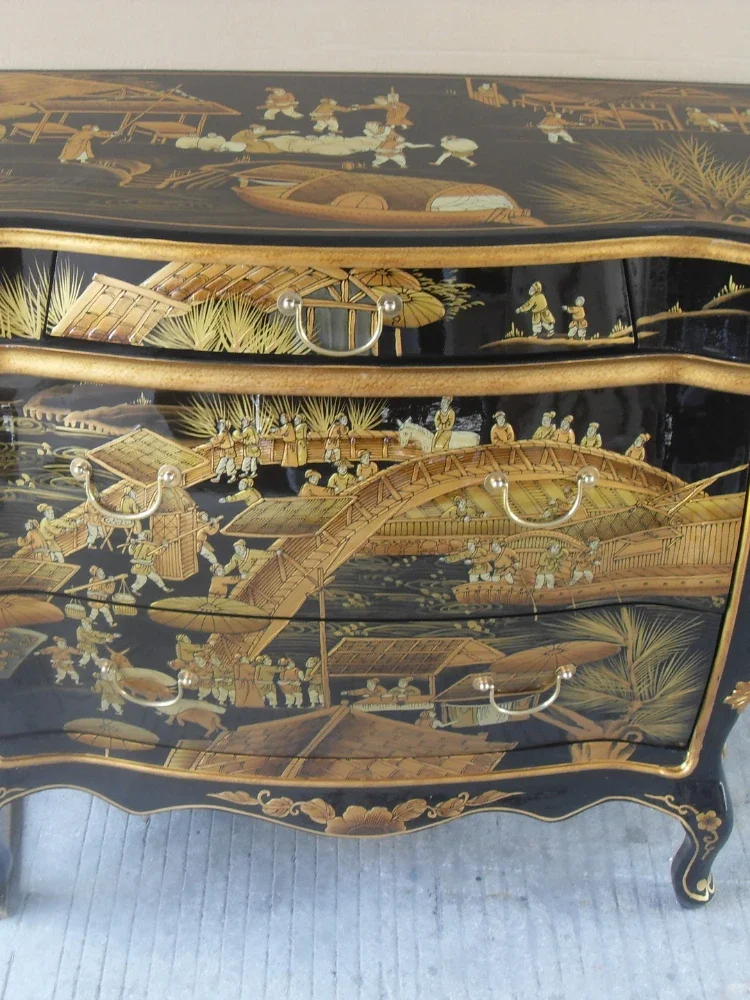 High-End Furniture Entrance Cabinet Mogul Art Lockers in Ming and Qing Dynasties