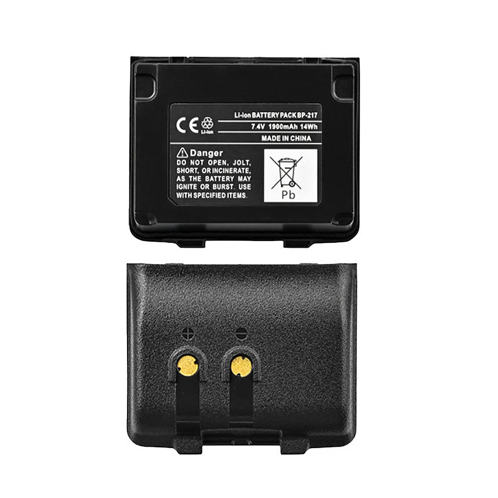 BP-217 Battery 1900mAh Replacement Battery for Walkie Talkie ICOM IC-80AD IC-91A IC-91AD IC-E80D IC-E90 IC-E91 IC-T90 IC-T90A