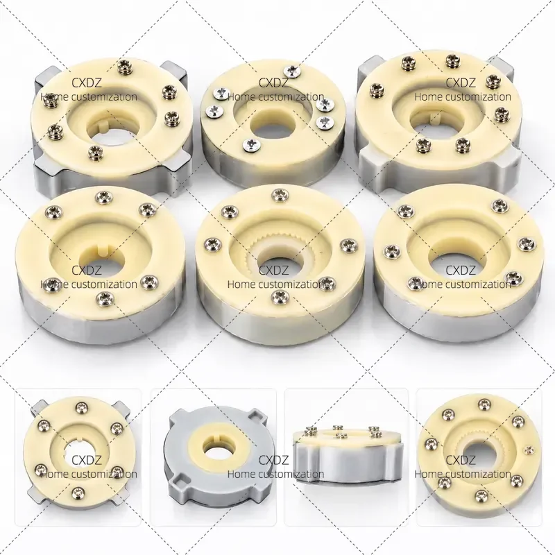 1pcs 14 15T CNC Lathe Tool Holder Transmitter Plate LD4B Four Station Turret Disc for Numerical Control Machine Accessories