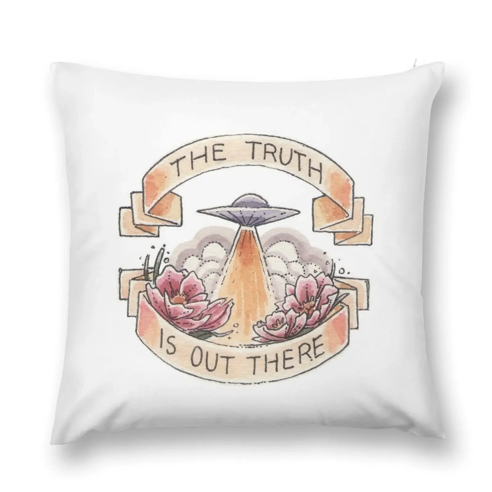 The Truth (Round) Throw Pillow Decorative Cushions For Luxury Sofa Pillowcase anime girl autumn decoration pillow