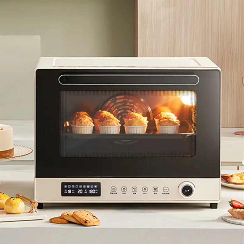 

For Household Electric Oven Wind Oven Open Hearth Multifunctional 40L Electric Oven Enamel Inner Liner Three Layers