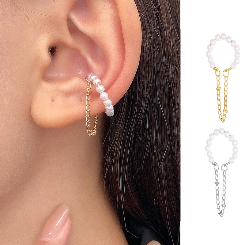 1 PC แฟชั่น Minilist ไม่มีเจาะหูต่างหูผู้หญิงปลอมเจาะ Earcuff คลิปต่างหูผู้หญิง Cuffs เครื่องประดับของขวัญ