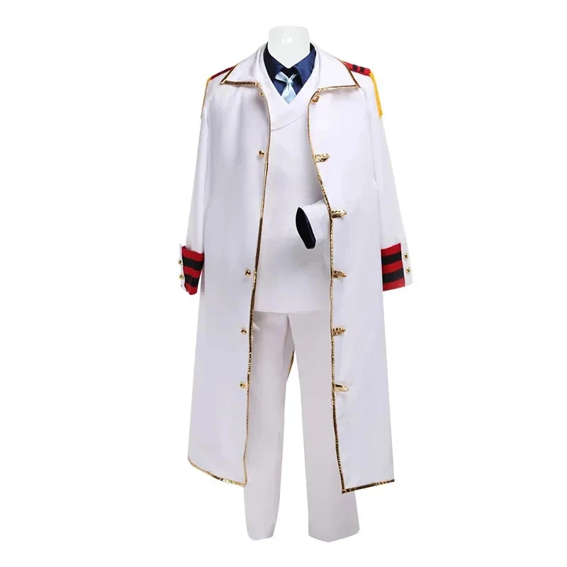 

♥Halloween Cosplay Costume Anime Monkey D Garp Marine Uniform Cloak Jacket Coat Luffy Grandpa Party Men WoNew 2026 Topspeed Cos