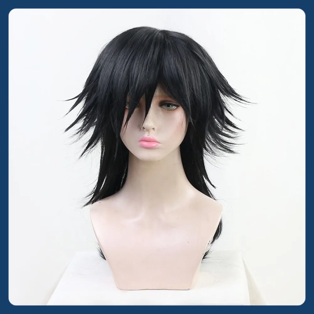 Parrucca Mid-jade Negozio Demon Slayer Tomioka Giyuu Parrucca Cosplay Halloween Cosplay Ripristina Costumi e oggetti di scena dei personaggi anime
