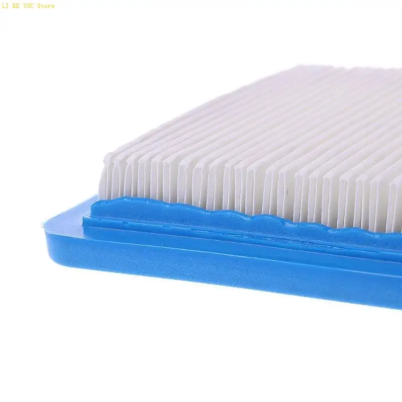 W3JE Air Filter Premium Mawn Mower Cleaner Square Air Filter Blue & White for 491588 491588S