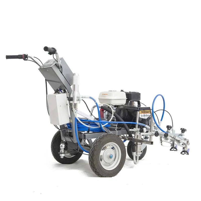 Novas máquinas eficientes de linha rodoviária, soluções avançadas de marcação com bomba confiável e componentes do motor