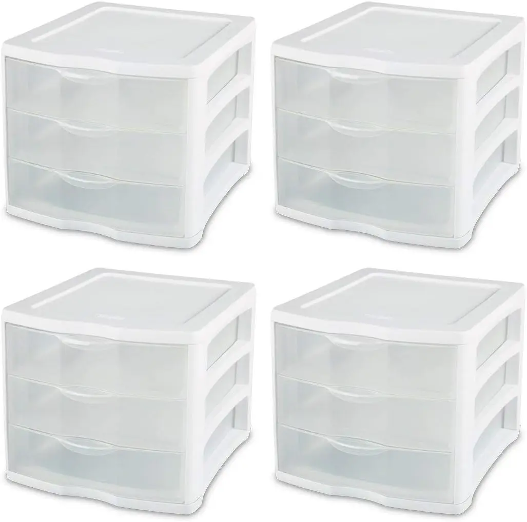 9.625 in. H x 11 in. W x 13.5 in. D Stackable Drawer Organizer (Pack of 1)