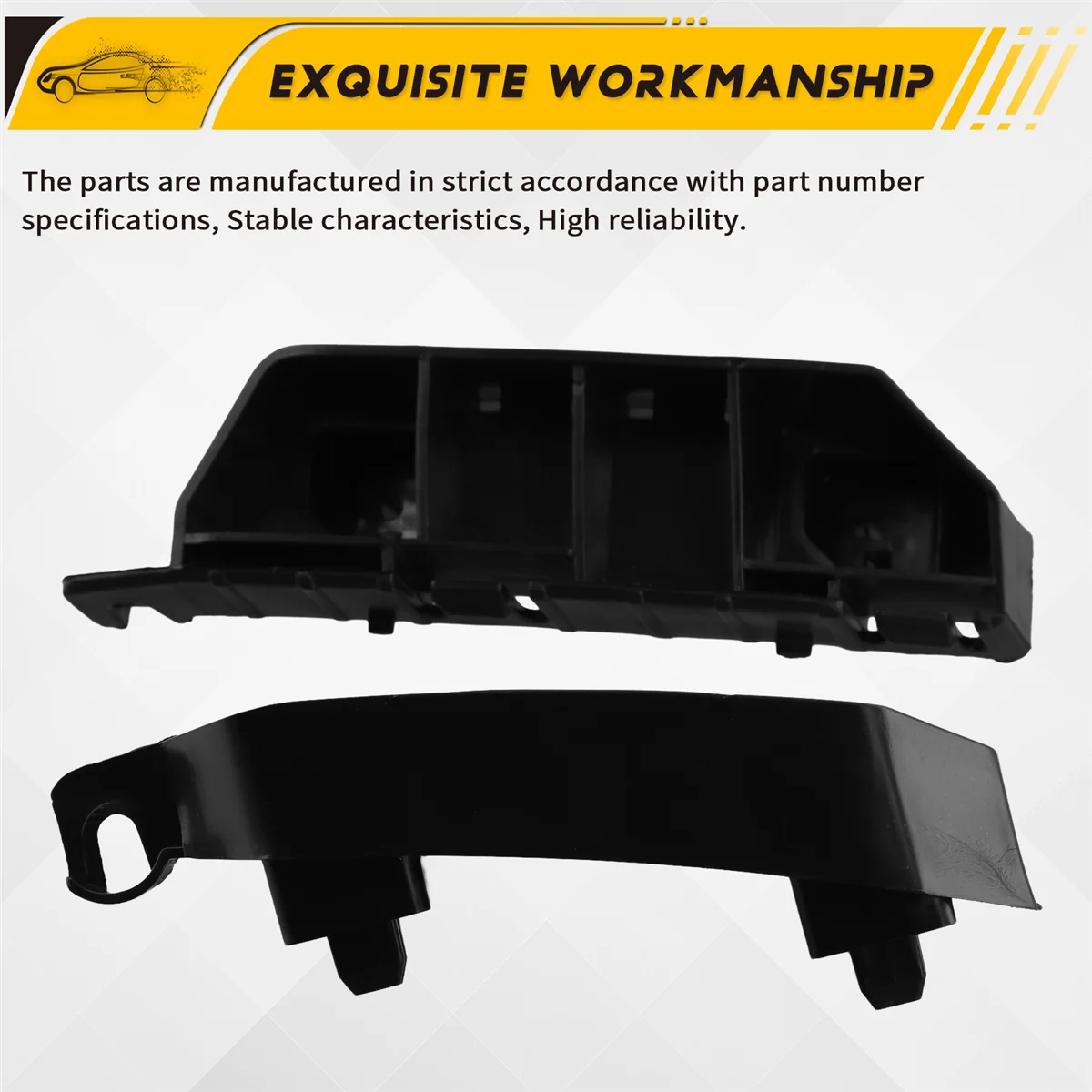 Car Front Bumper Spacer Bracket for Honda Fit JAZZ 2005 2006 2007 2008 GD1 GD3 1.3L 1.5L 71193-SAA-003 71198-SAA-003—L48A