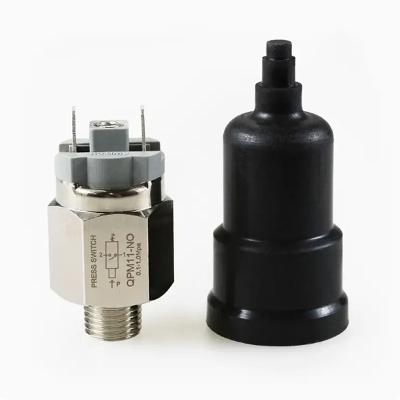 Micro Pressure Adjustable Air Pressure Diaphragm Hydraulic Mechanical Automatic QPM11NC Normally Closed QPM11NO Pressure Switch