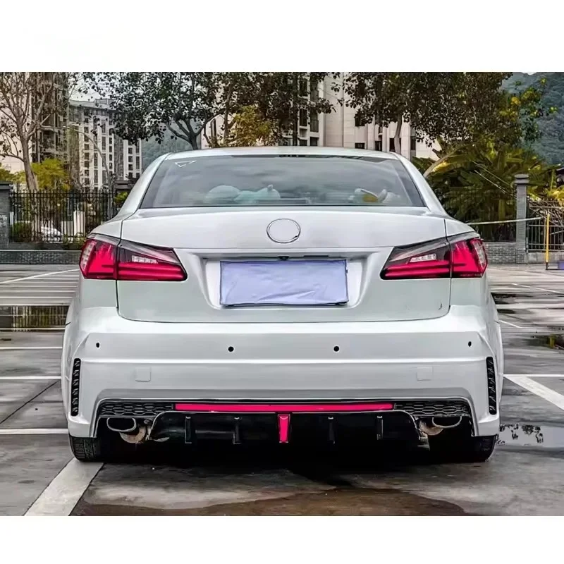 Car Rear Bumper for LEXUS IS2500 IS300 2005-2012 Body kit update 2021+  Lip