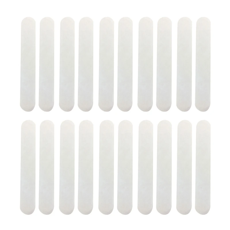 30 Pieces Disposable Cap Liner Moisture Wicking Sweatband Visor Hat Size Reducer Adhesive Sweat Absorbing Strips Patch