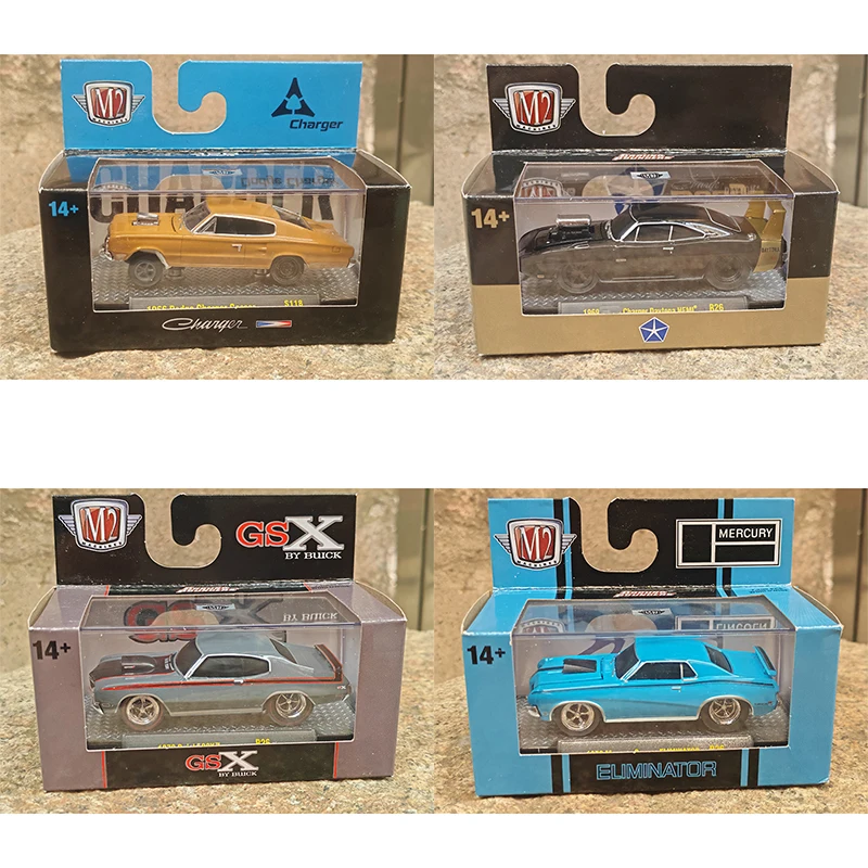 

M2 1:64 Shelhy GT 500 Charger Davton2 Hemi MERCURY PERFORMANCE Alloy Car Simulation Model Collect Ornaments