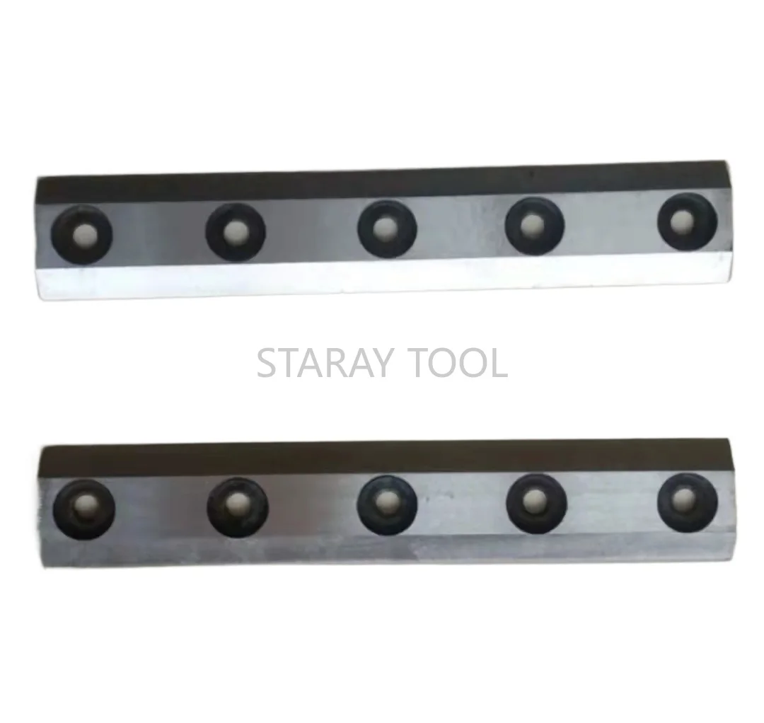 2Pcs 295x55x7mm Wood Chipper Blade Garden Chippers A8 Wood Shredder Machinery