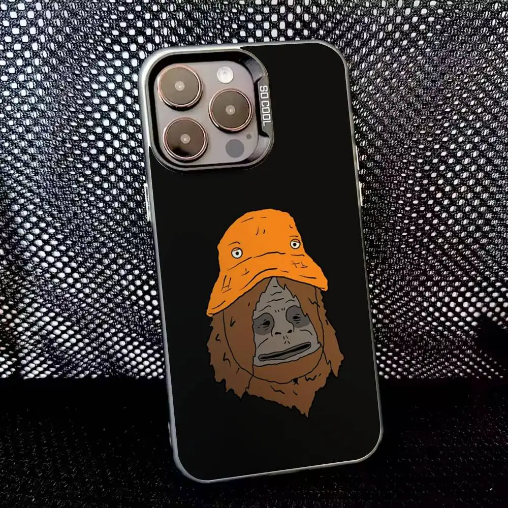 เคสโทรศัพท์ The Big Lez Show Choomah สำหรับ iPhone 16,15,14,13,12,11,8,7,Pro,Max,Plus,Mini,XS,SE ป้องกันการตก สีดำด้าน แข็ง