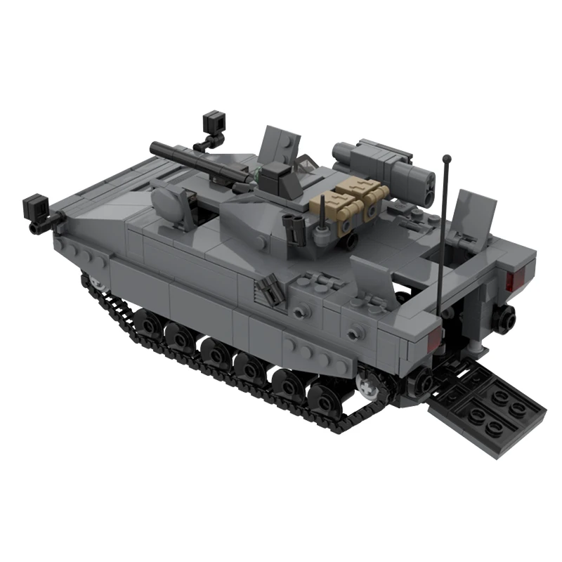 575 Uds MOC-128202 guerra militar tipo 98 IFV miniatura de bloques de construcción ladrillo soldado Cuerpo ejército personalizar regalos creativos para aliviar el estrés