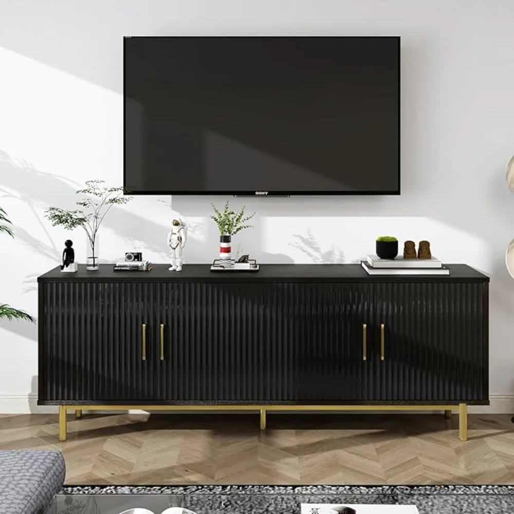 70" Fluted Tv Stand… - image