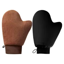 Tanning Applicatie Handschoen Zelfbruinende Handschoen Herbruikbaar Lichaam Gezicht Bad Rug Tan Exfoliërende Verwijdering Mitts Schoonheidsverzorging Accessoires