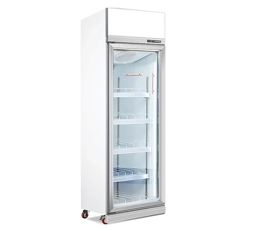 Hot Sale Commercial Multi-Door Glass Display Cabinet Beverage Cabinet Refrigerator Fan Cooling Chiller/Freezer