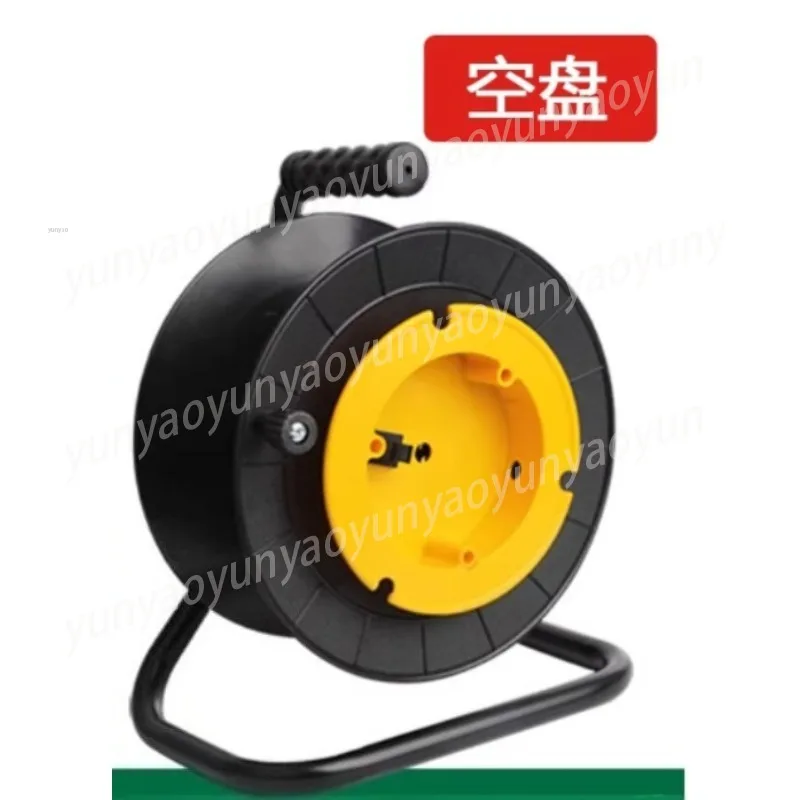 Heavy Duty Cable Spool Holder Foldable Handle Fiber Optic Reel High Capacity Wire Deployment Construction Maintenance Tool