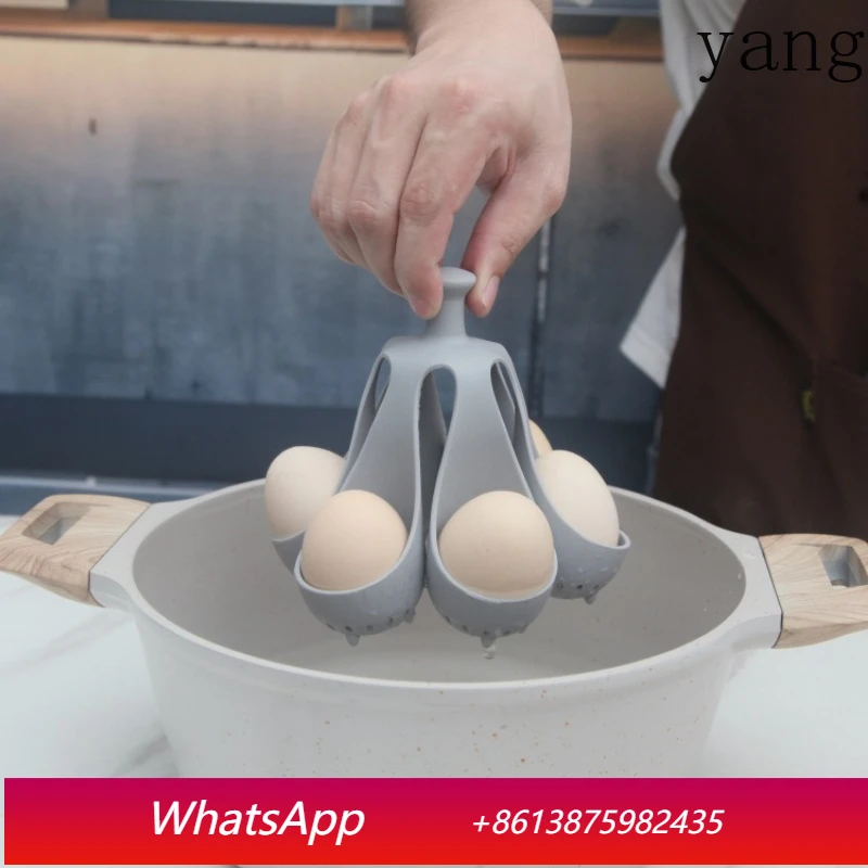 

LMM high temperature resistant boiled silicone egg cooker household kitchen gadgets household appliances