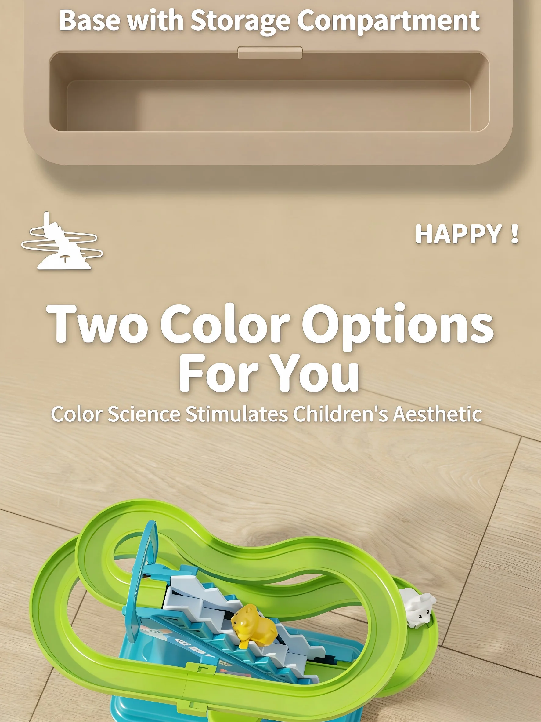 Juguetes de pista para subir escaleras, gato eléctrico y ratón, bricolaje, pista de carreras, montaña rusa, juego de juguetes, juguete educativo para regalo de niños