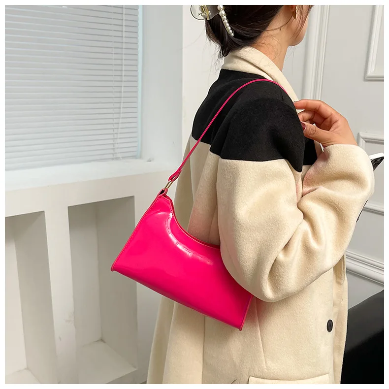 Women Bags Armpit Shoulder Bag Small Shoulder Purse Underarm Bags Brand Clutch Women Hobos Summer Simple Handbags Bolso Feminina